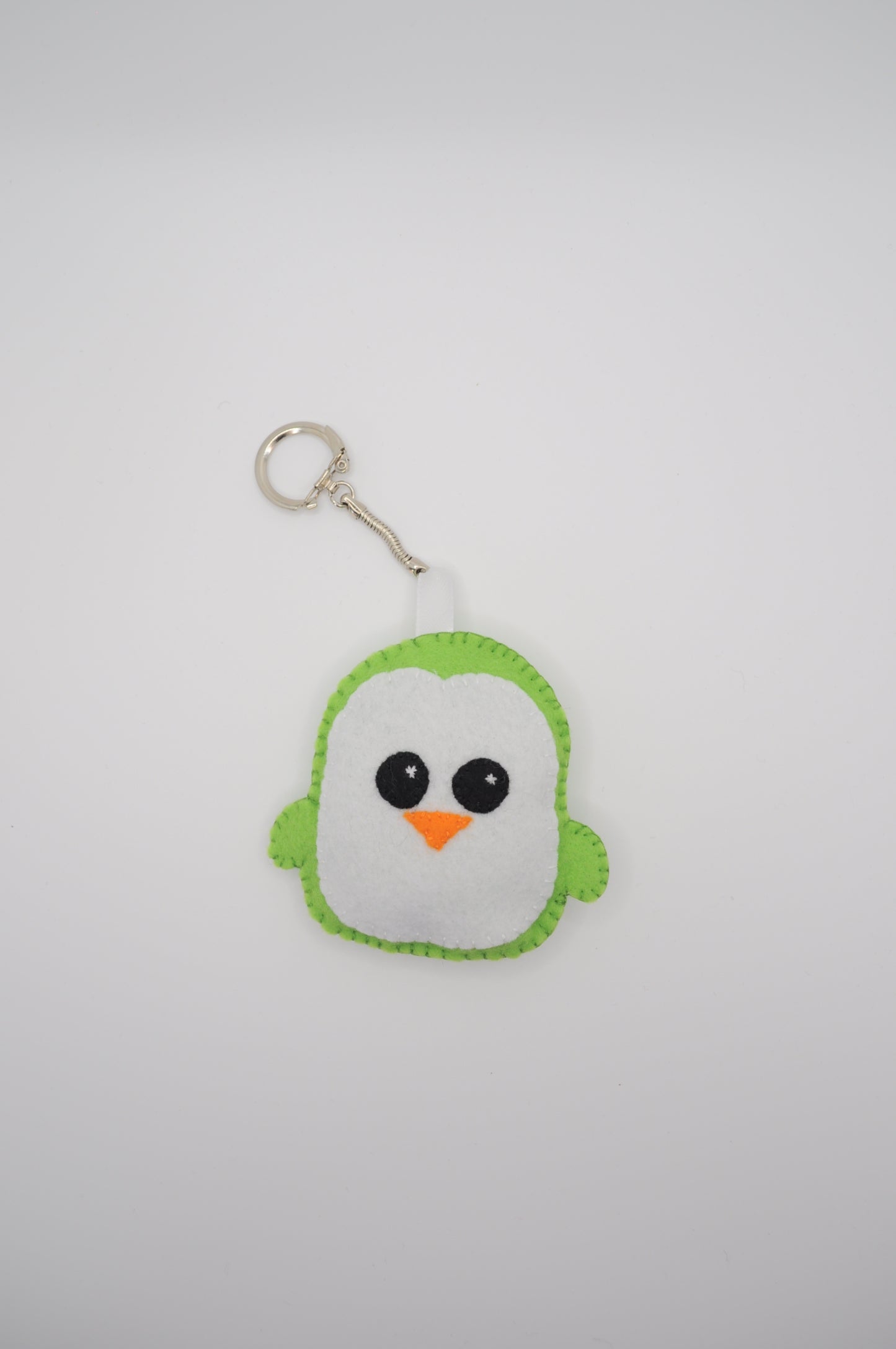 Schlüsselanhänger Pinguin in Filz