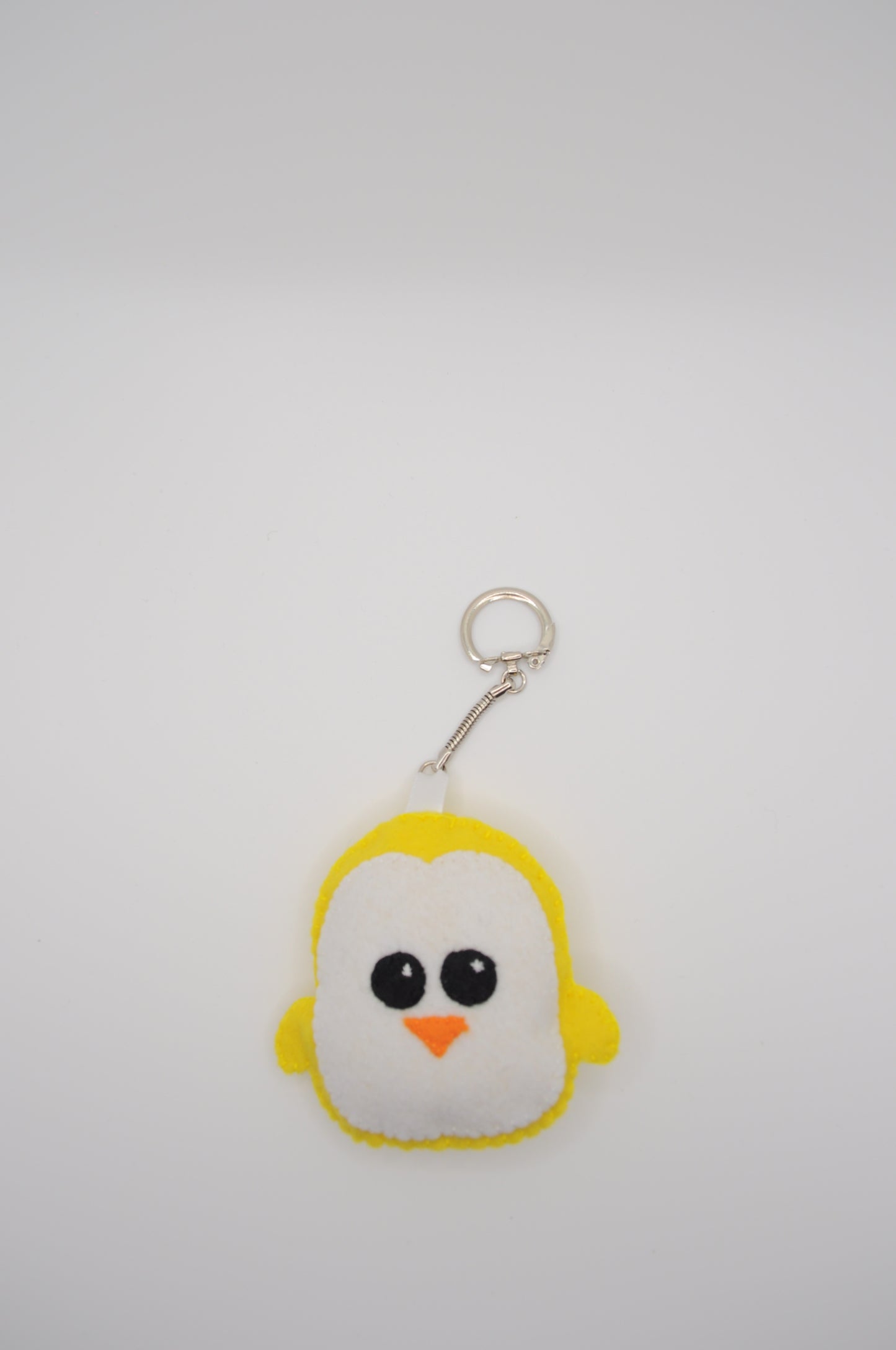 Schlüsselanhänger Pinguin in Filz