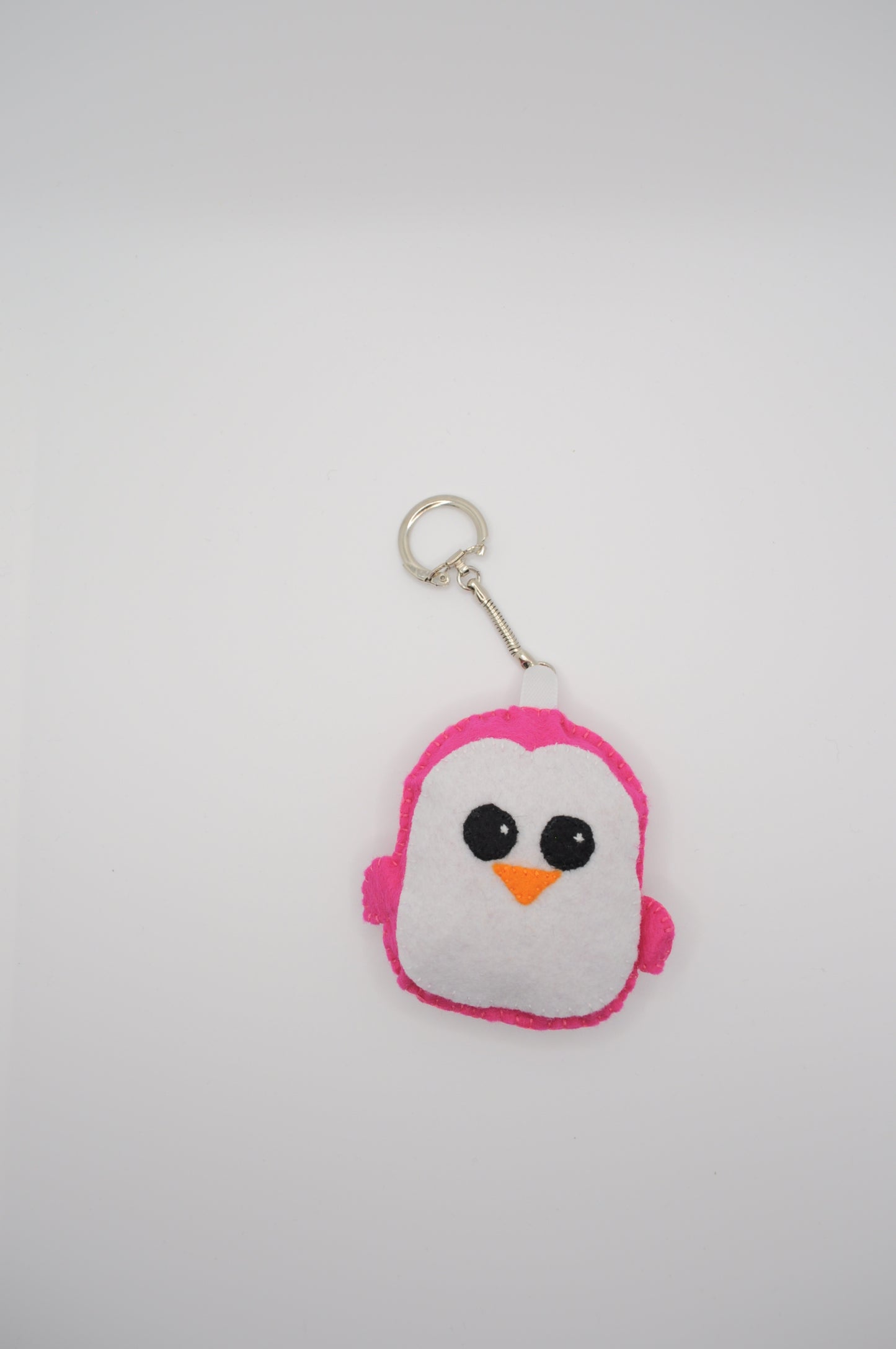 Schlüsselanhänger Pinguin in Filz