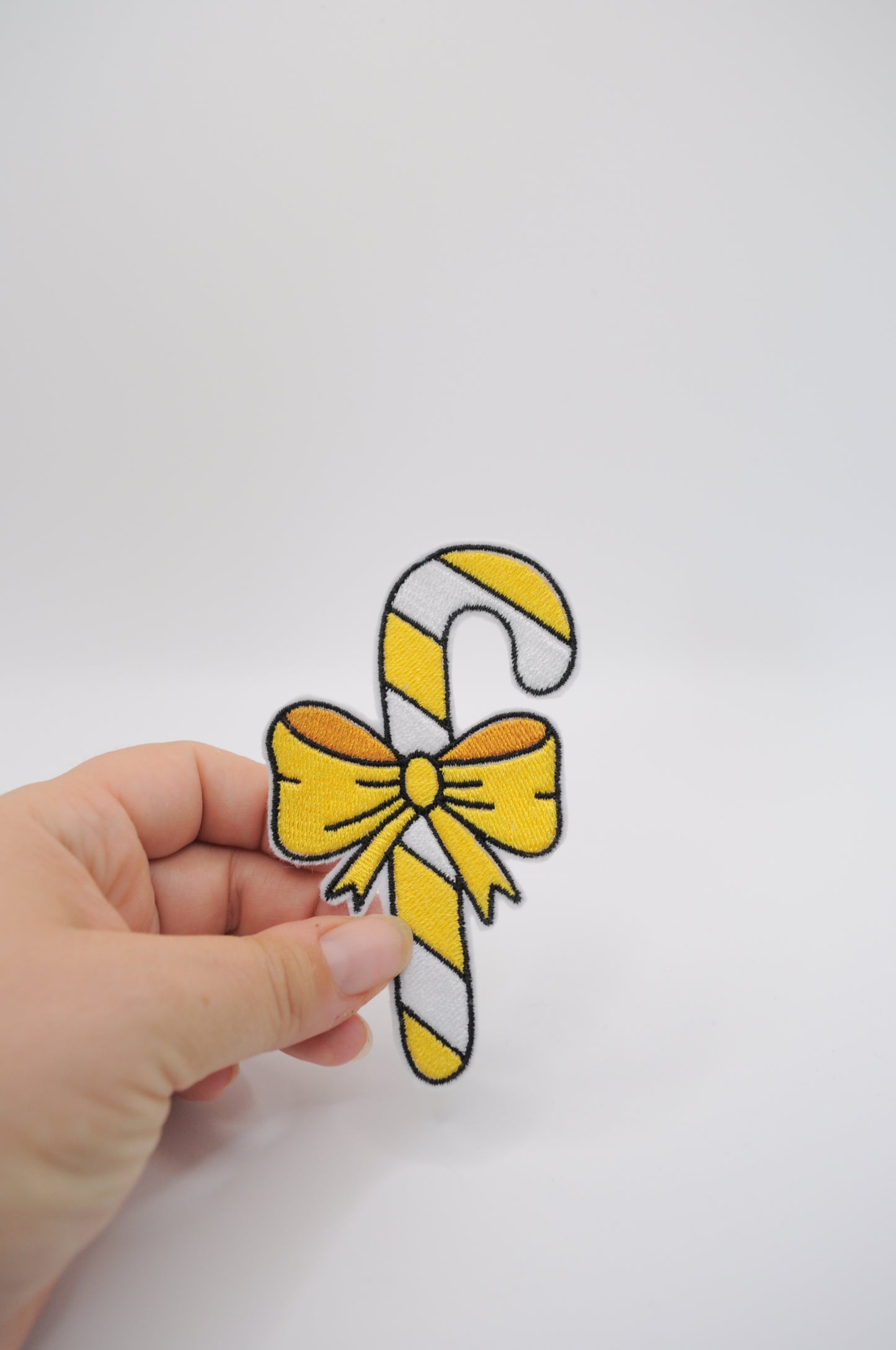Patch - Candy Cane - Zuckerstange mit Schleife