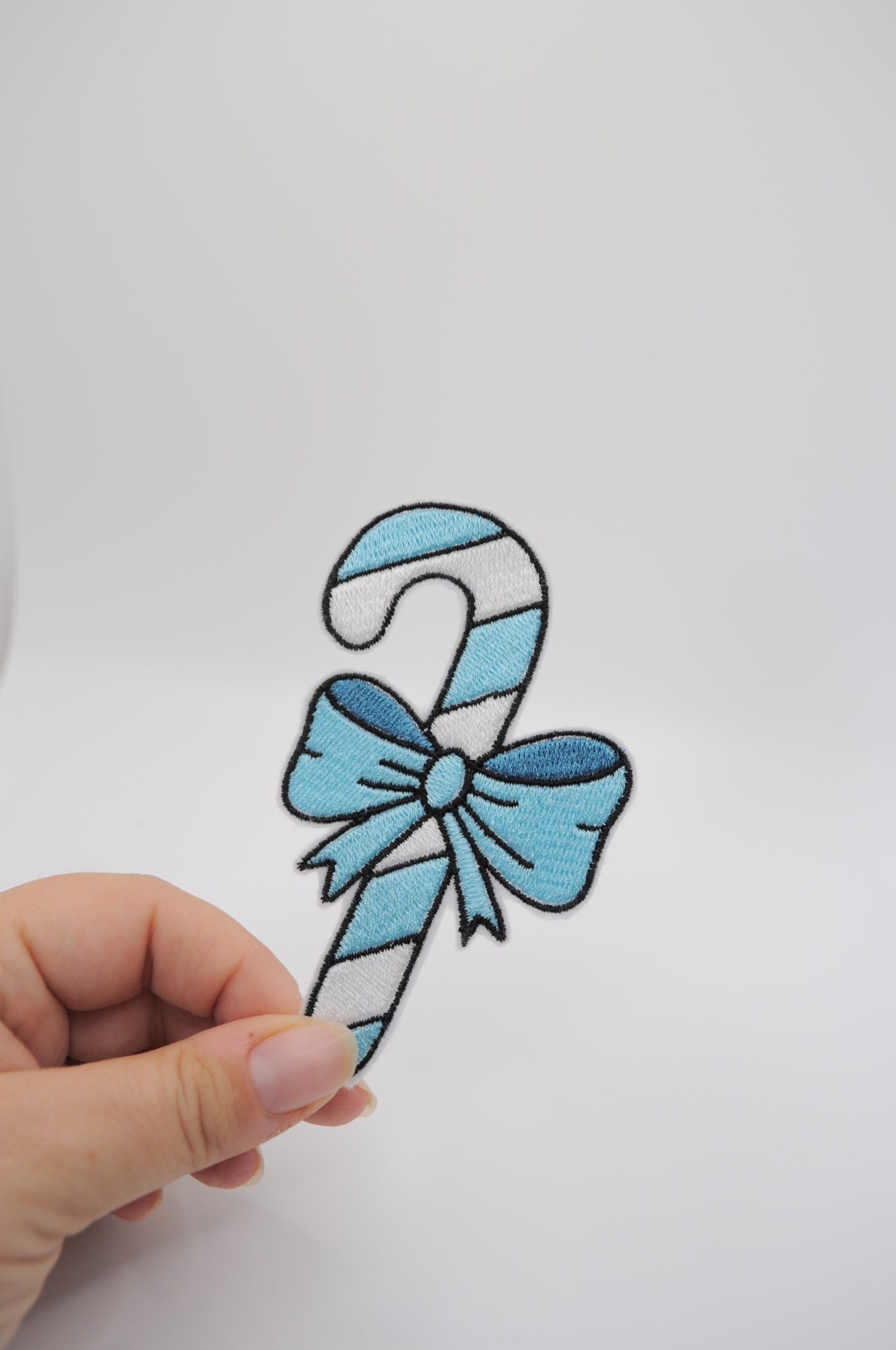 Patch - Candy Cane - Zuckerstange mit Schleife