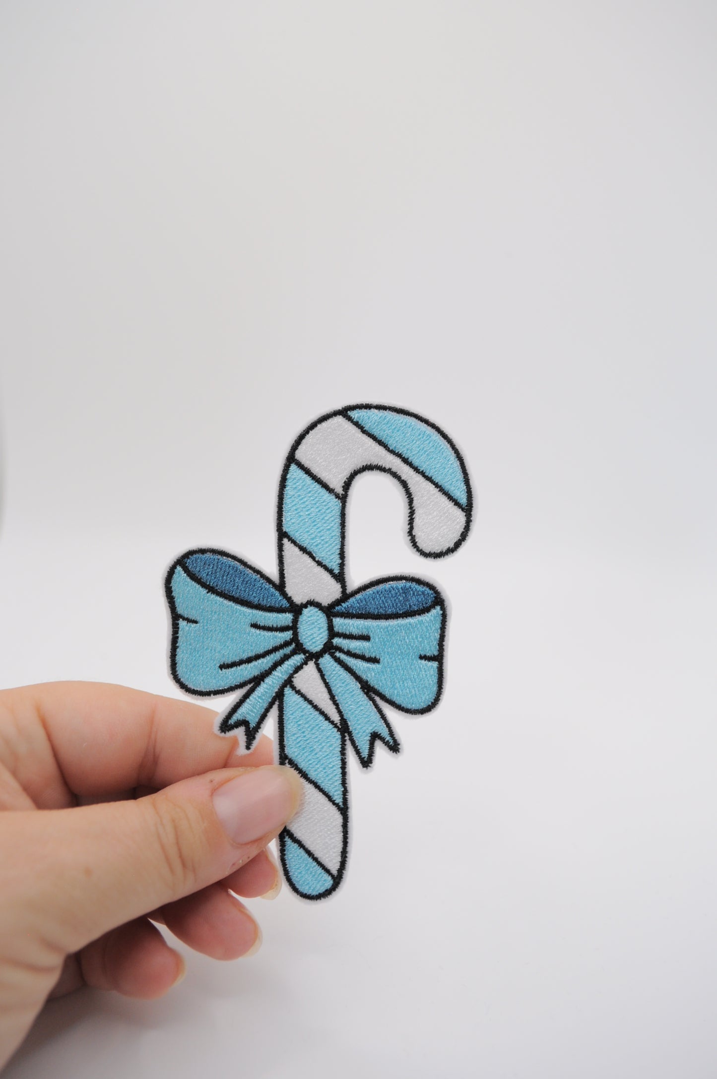 Patch - Candy Cane - Zuckerstange mit Schleife