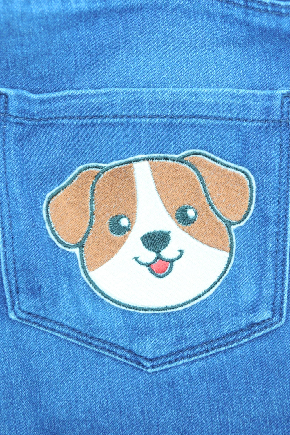 Patch oder Flicken zum aufnähen oder aufbügeln - Motiv Hund