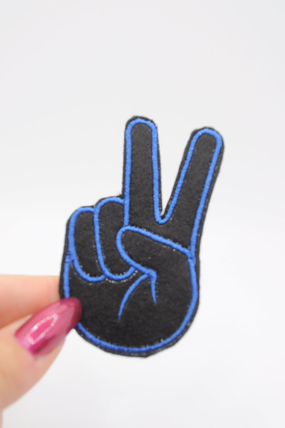 Patch - Peace Hand Frieden - Black Edition