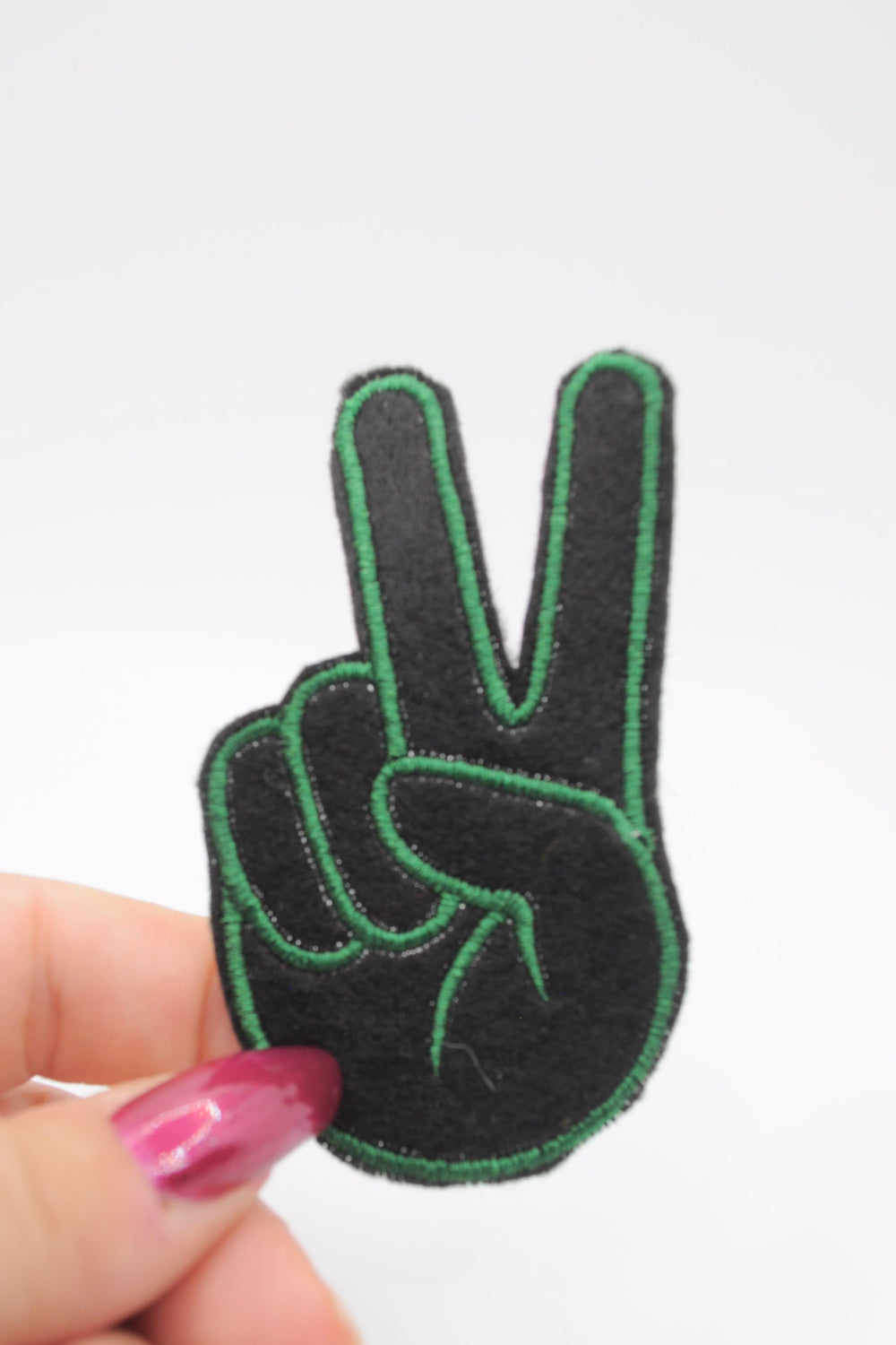 Patch - Peace Hand Frieden - Black Edition