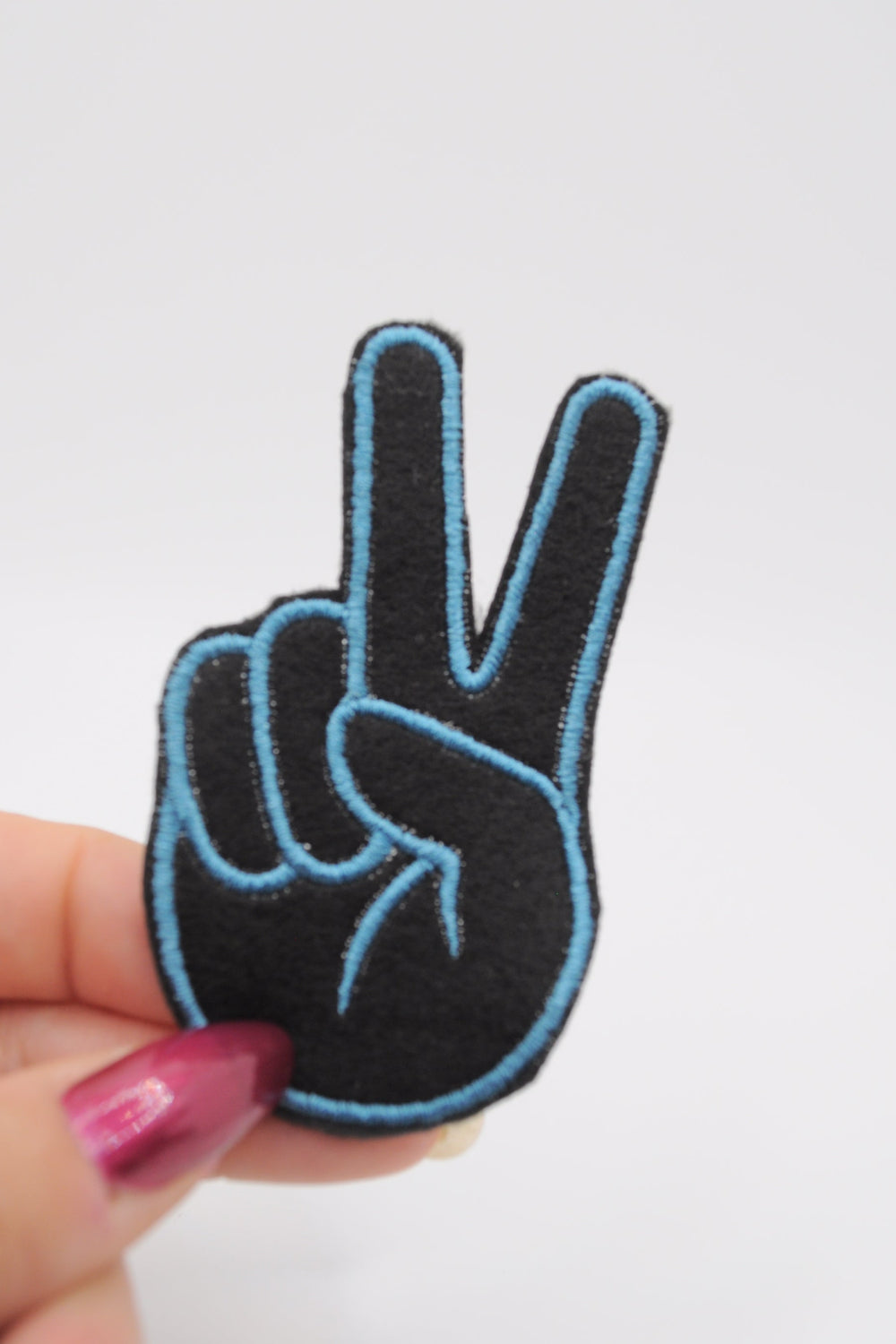 Patch - Peace Hand Frieden - Black Edition