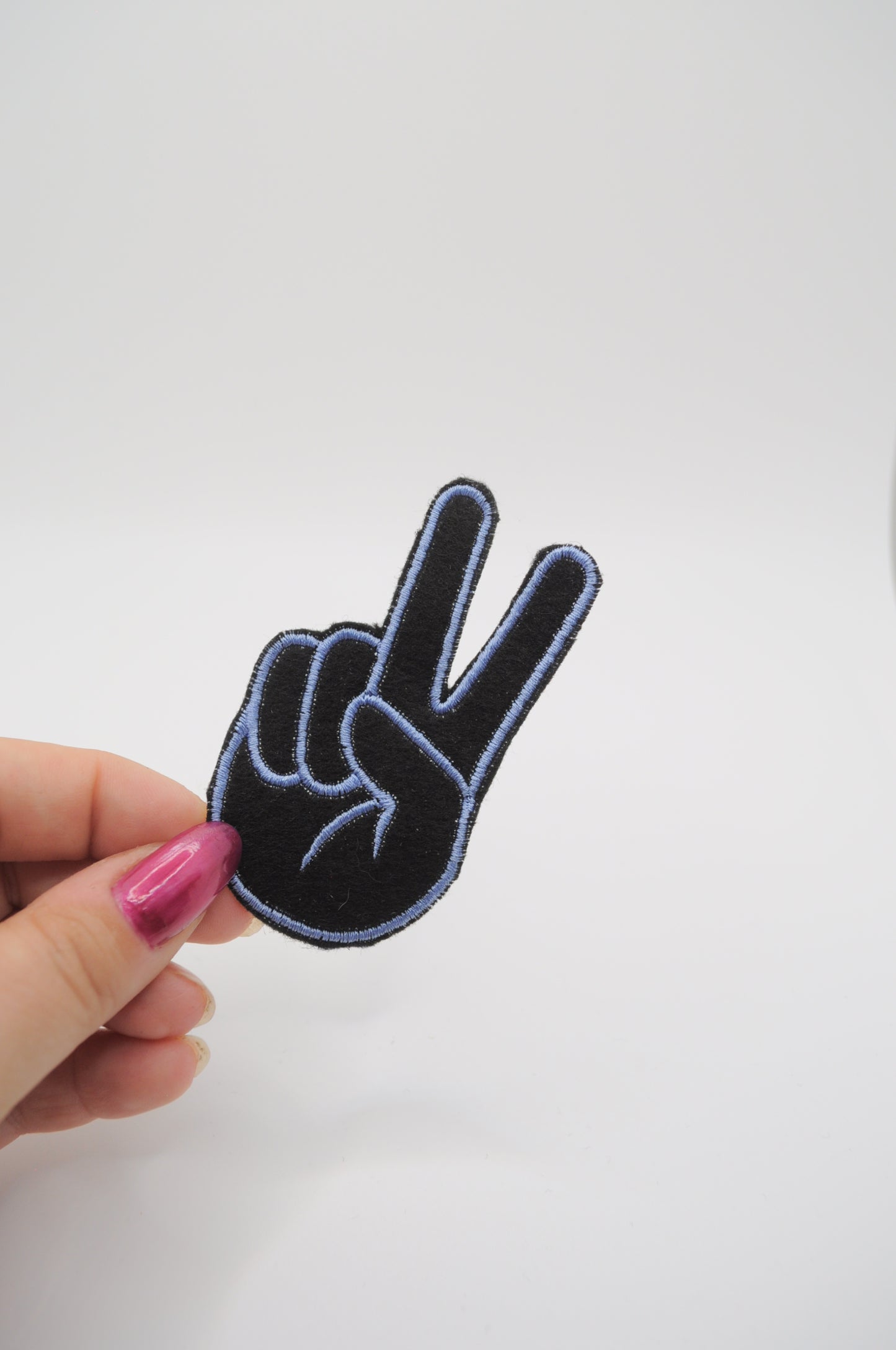 Patch - Peace Hand Frieden - Black Edition