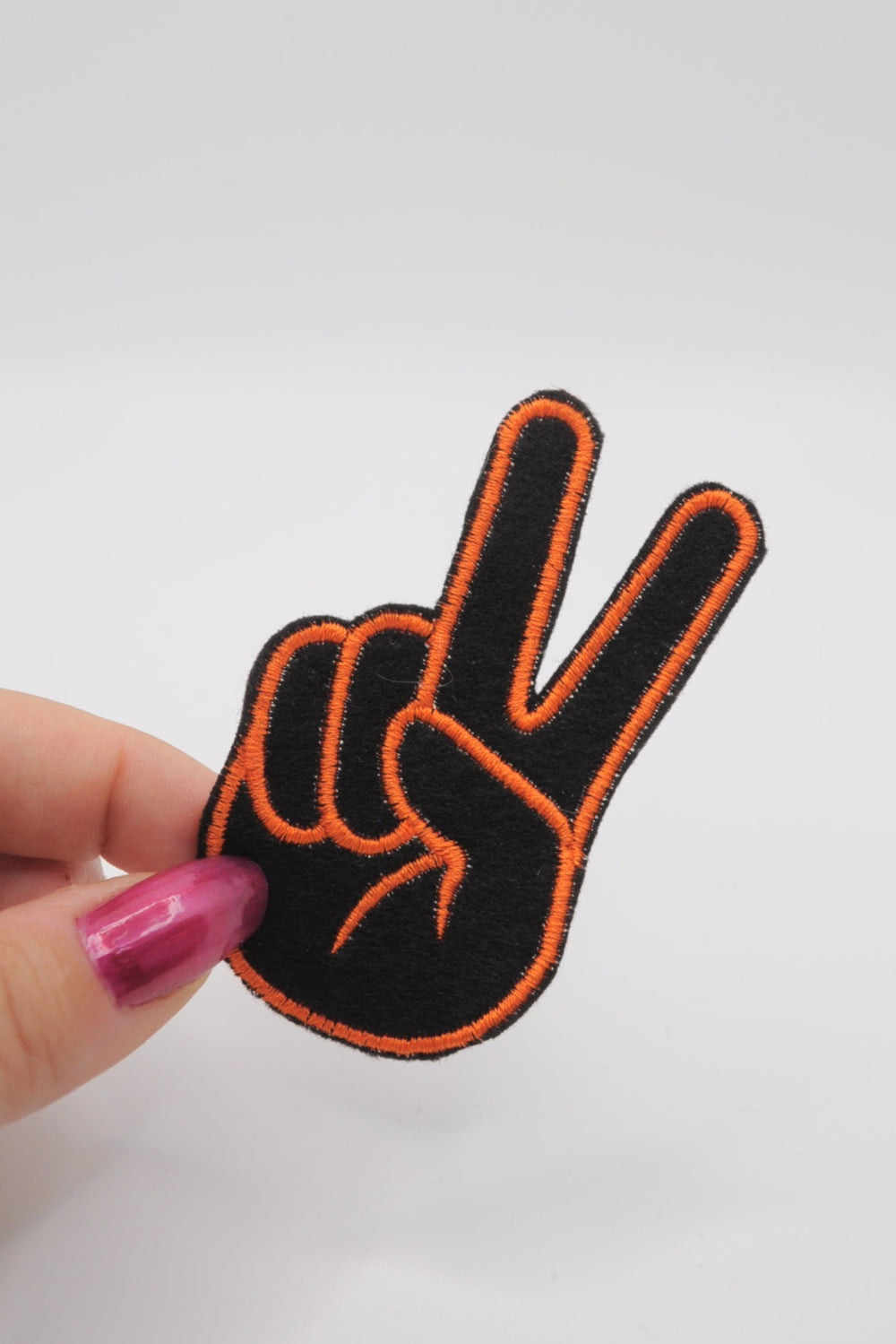 Patch - Peace Hand Frieden - Black Edition
