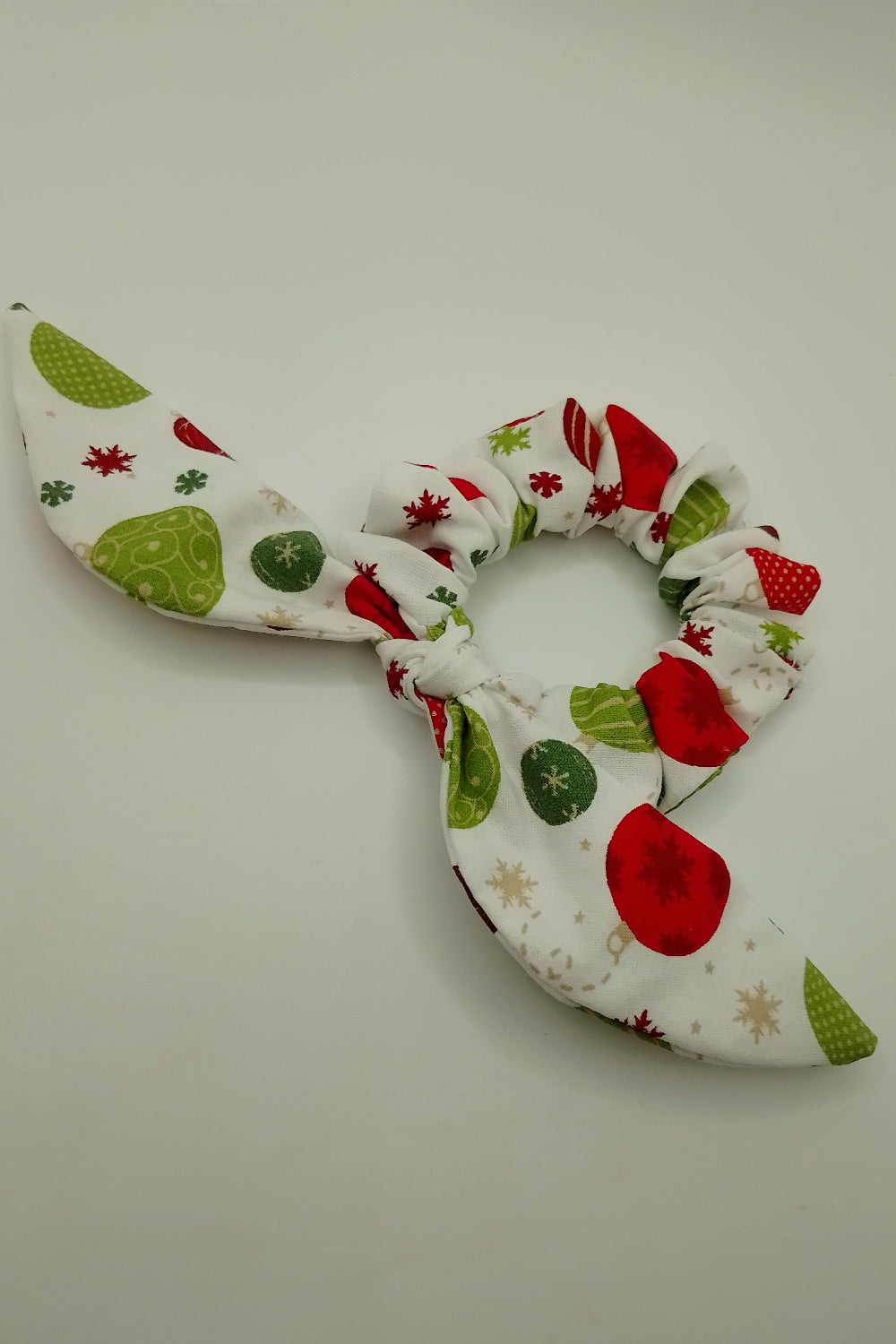 Scrunchie Weihnachtskugeln schleife