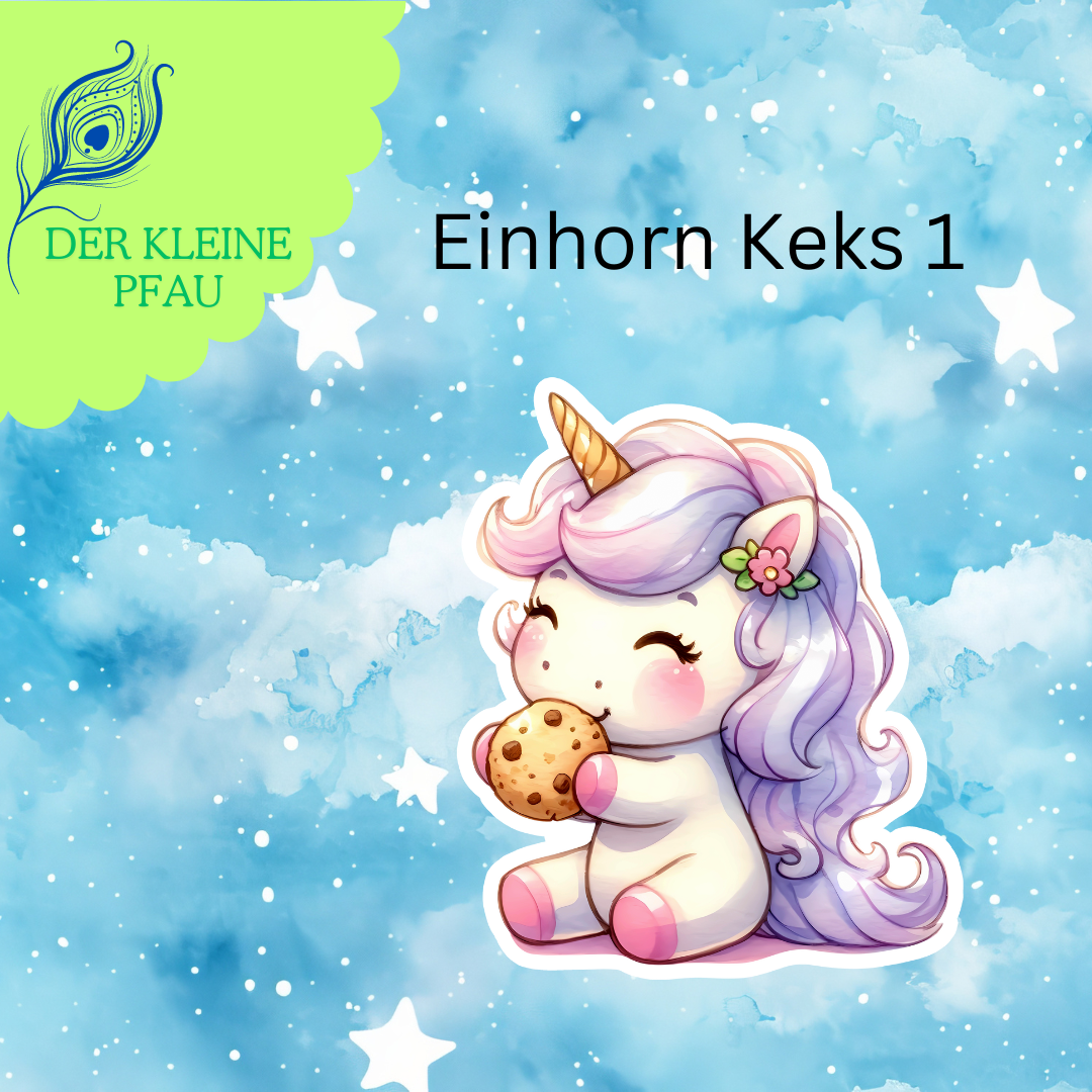 Stickers - Keks Einhorn
