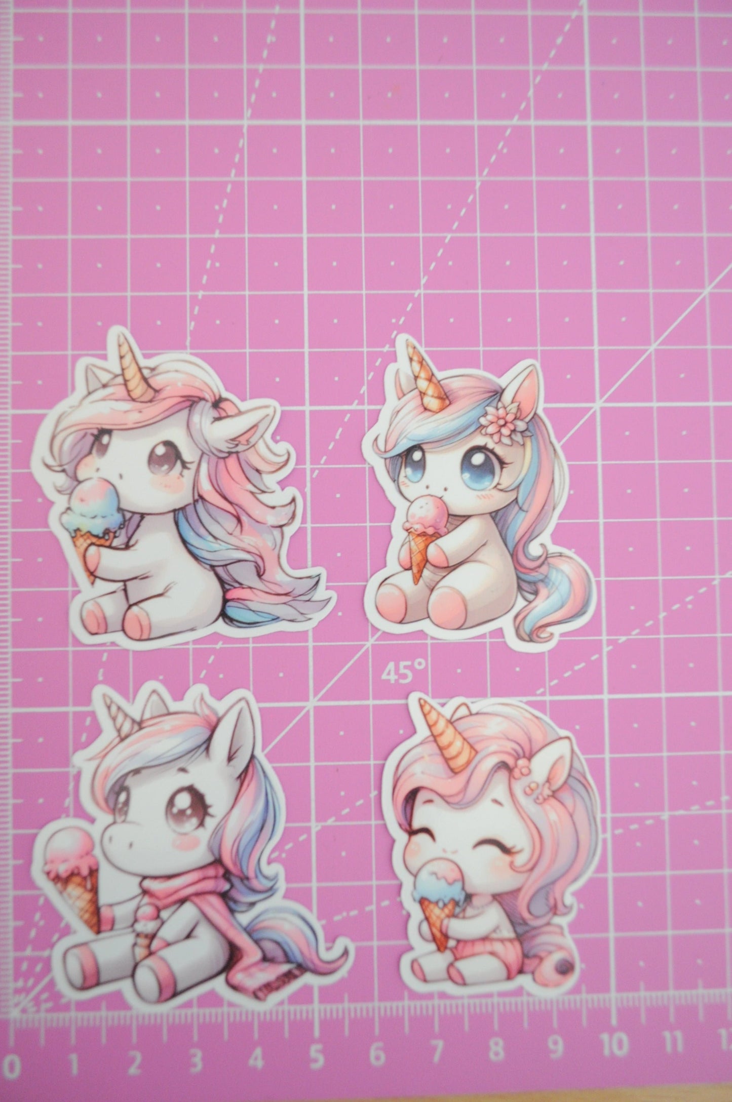 Stickers - Eis Einhorn