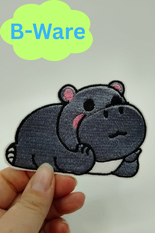 B-Ware - Patch - Nilpferd