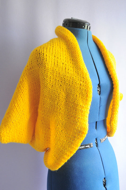 Seelenwärmer "Enid" - Bolero-Weste - Größe XL