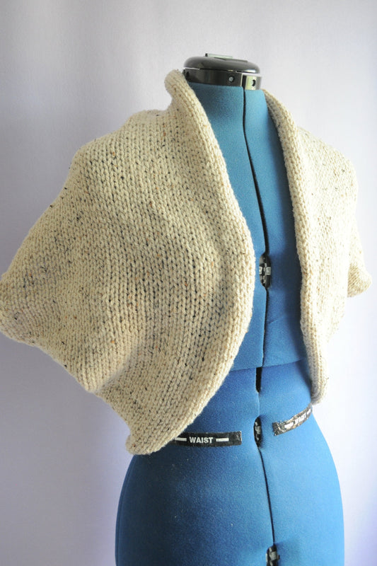 Seelenwärmer "Enid" - Bolero-Weste - Größe M