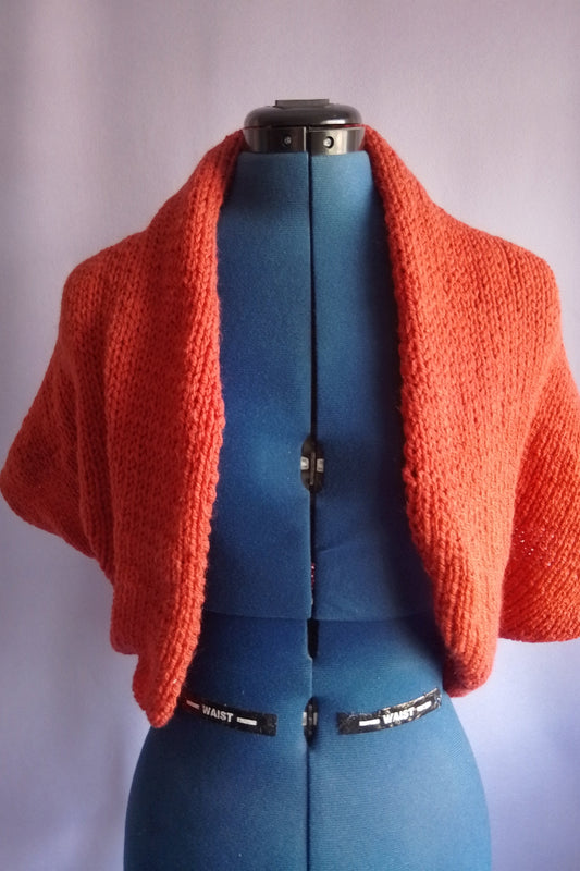 Seelenwärmer "Enid" - Bolero-Weste - Größe L