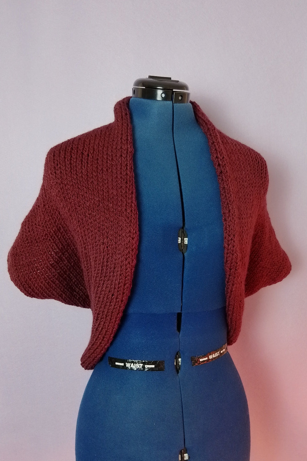 Seelenwärmer "Enid" - Bolero-Weste - Größe L