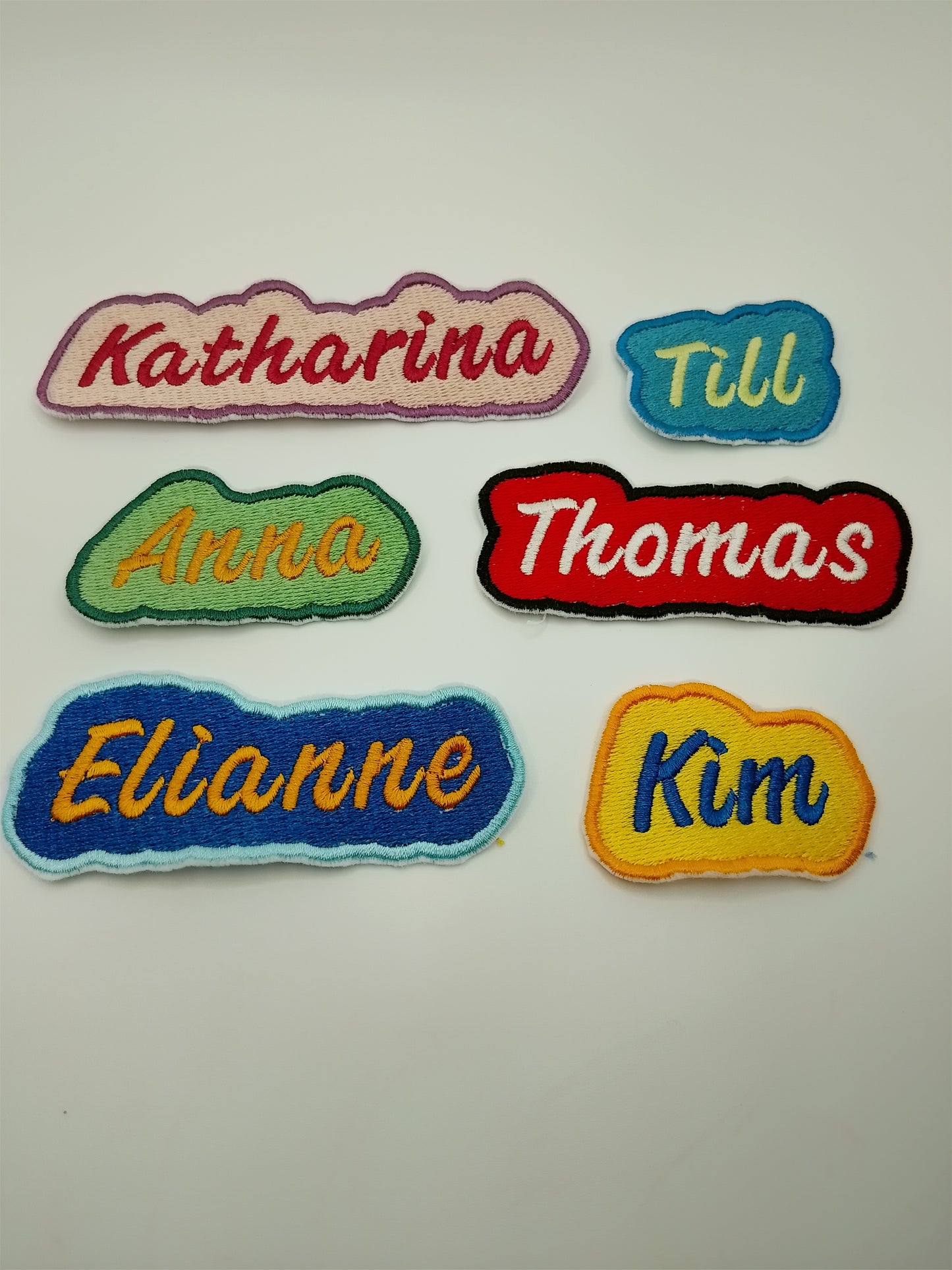 Patch - Namensschild "Wölkchen" - Personalisierbar
