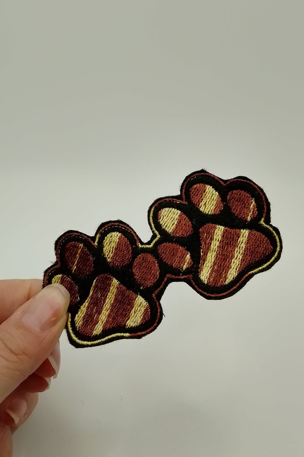 Patch - HundeTatze Mehrfarbig - Black Edition