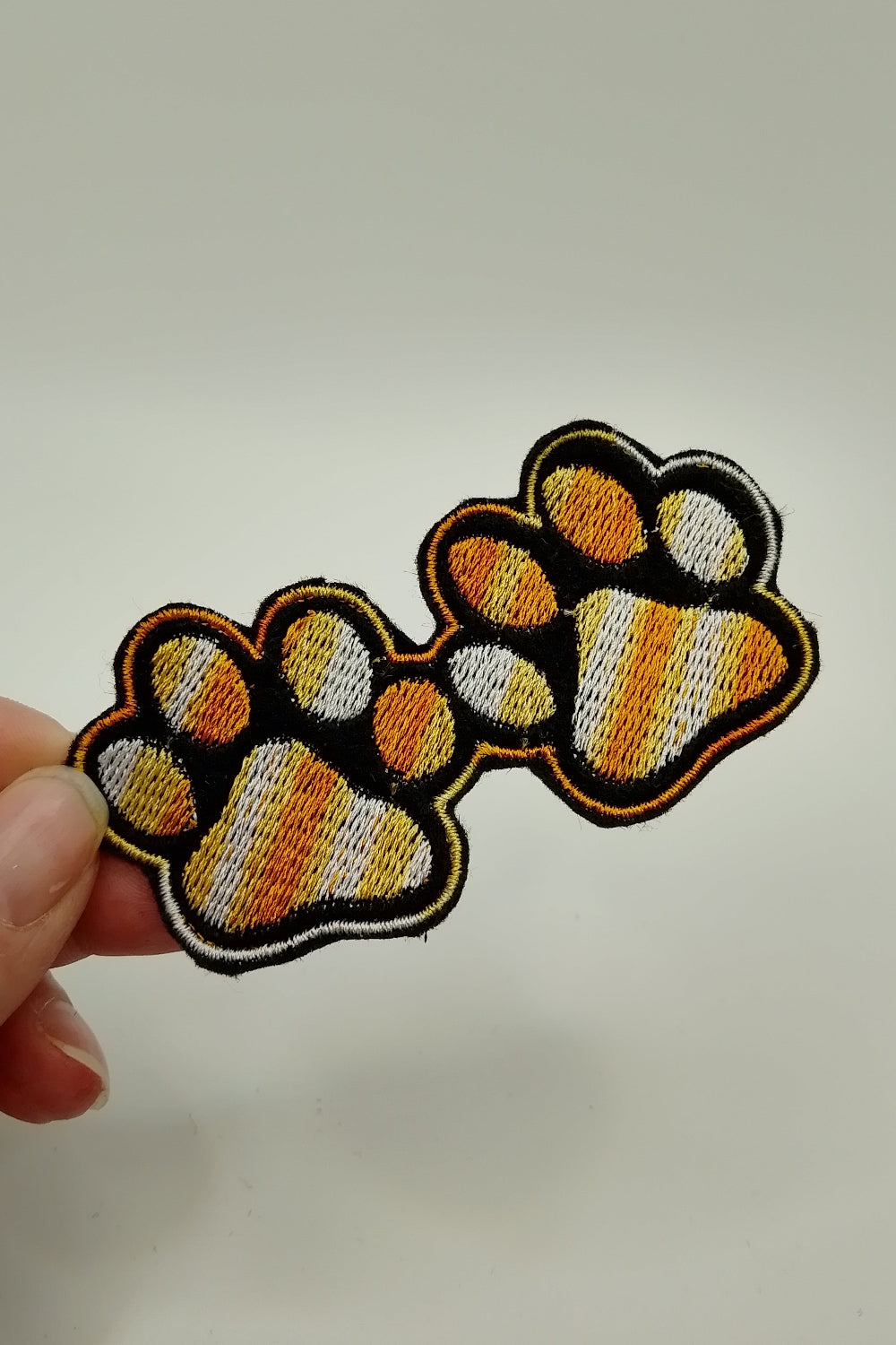 Patch - HundeTatze Mehrfarbig - Black Edition