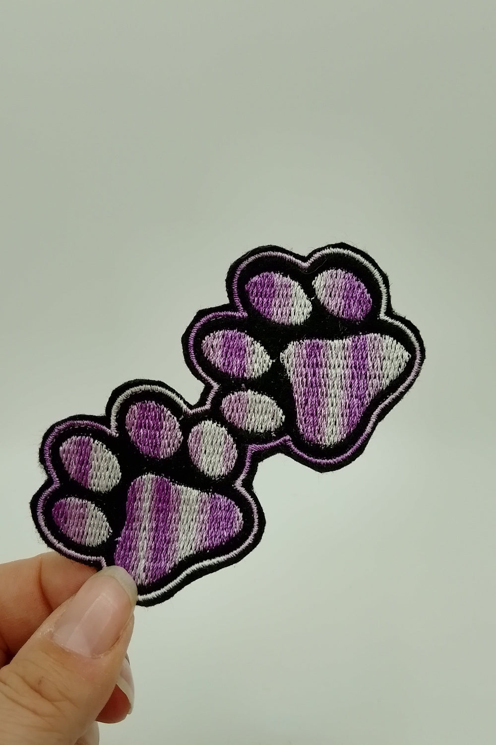Patch - HundeTatze Mehrfarbig - Black Edition