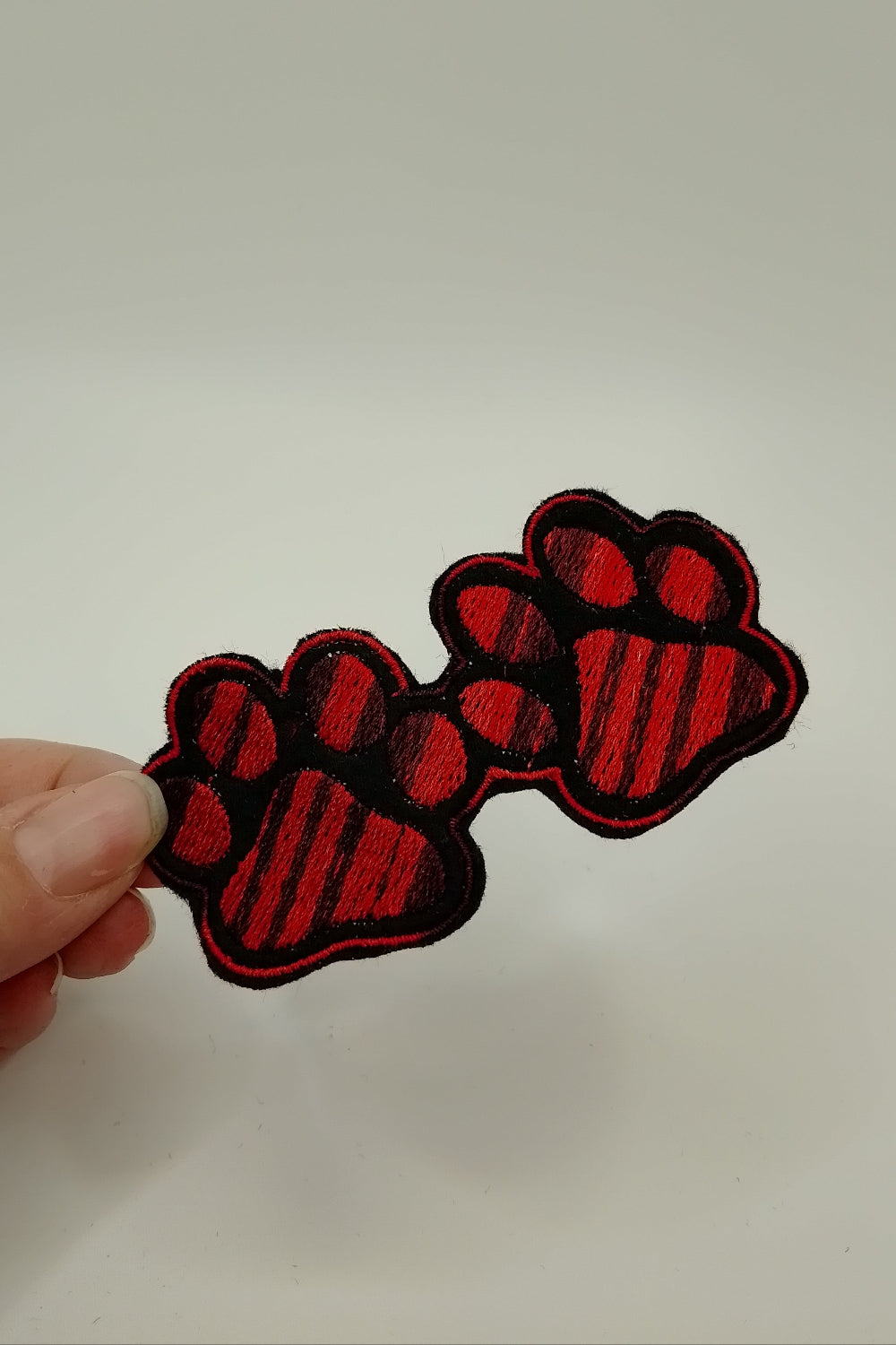 Patch - HundeTatze Mehrfarbig - Black Edition