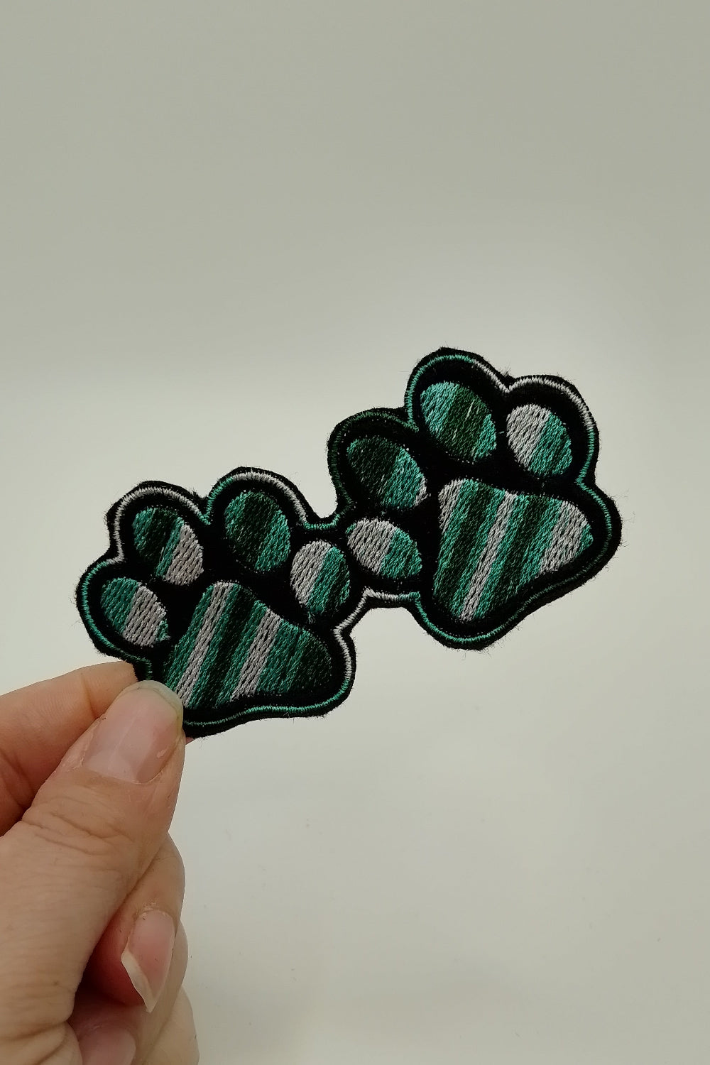 Patch - HundeTatze Mehrfarbig - Black Edition