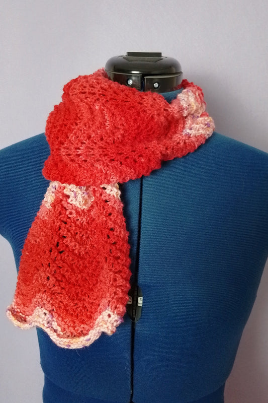 Kleiner Fantasieschal - "Liebeswelle"