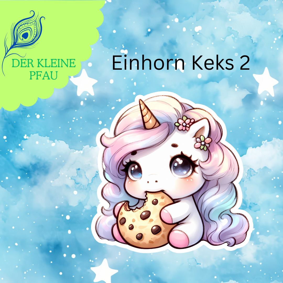 Stickers - Keks Einhorn