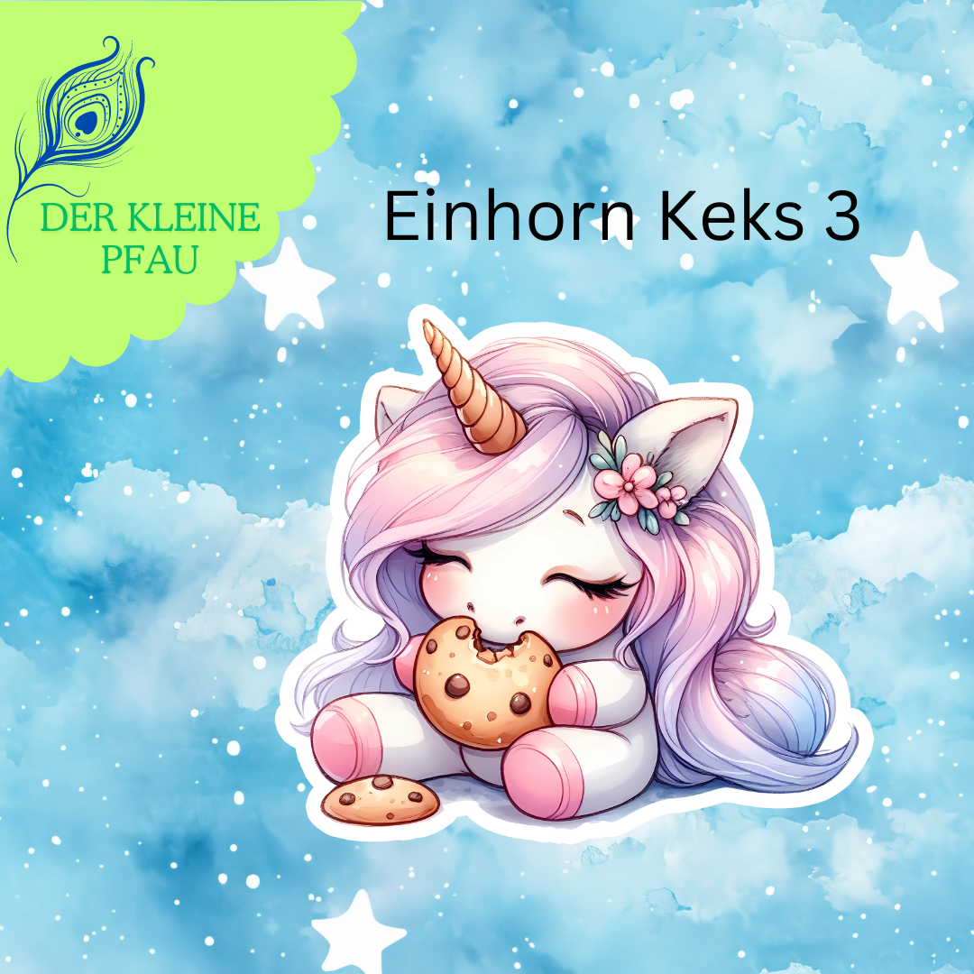 Stickers - Keks Einhorn