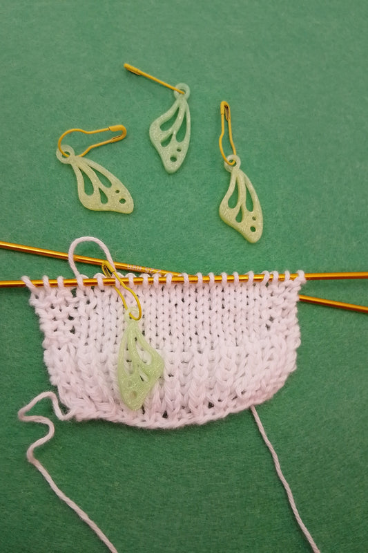 Schmetterling "Frühling" - Maschenmarkierer