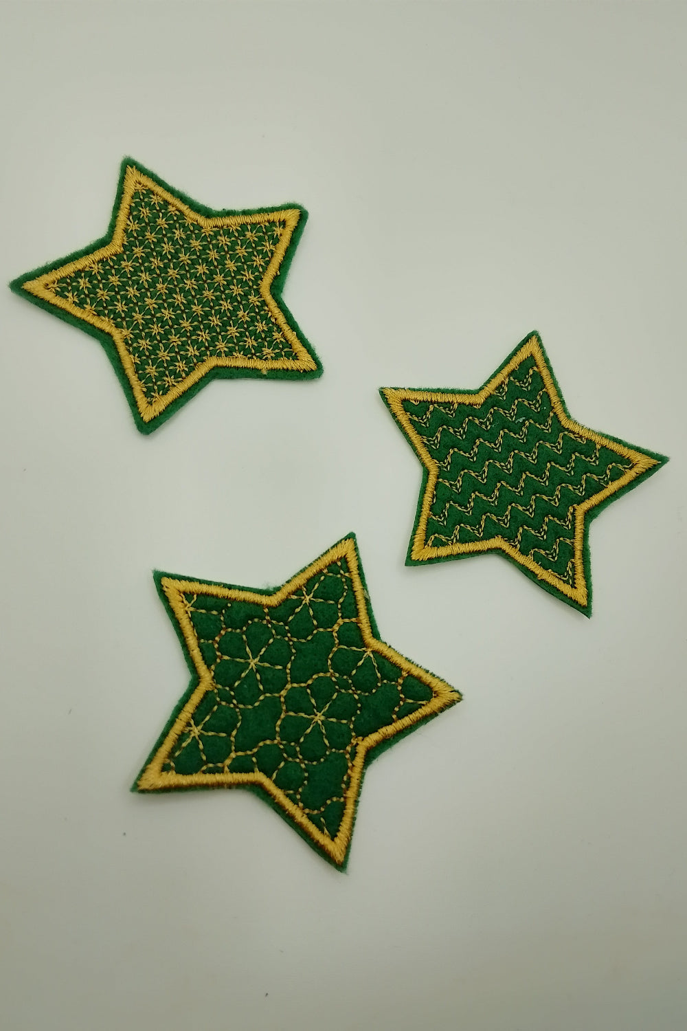 Patch - Weihnachtsstern Set - Limited Edition 2025 - Gold and Green
