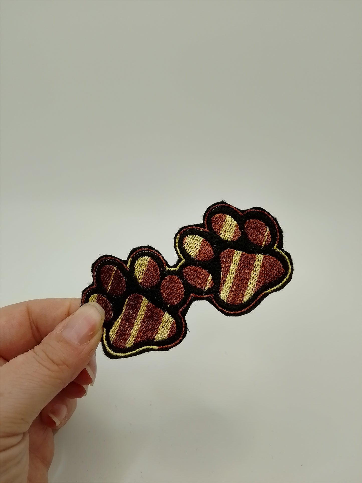 Patch - HundeTatze Mehrfarbig - Black Edition