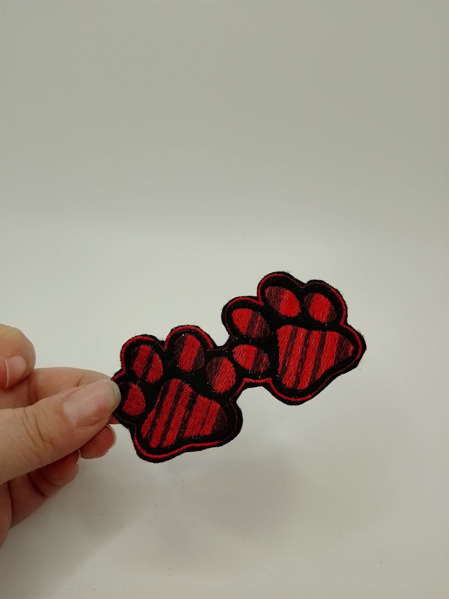 Patch - HundeTatze Mehrfarbig - Black Edition