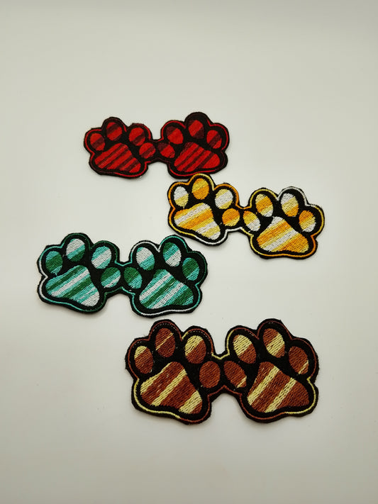 Patch - HundeTatze Mehrfarbig - Black Edition